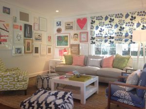 This is the ideal collage wall. (Pencil & Paper Co.)