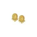 elizabeth-locke-small-bee-19k-gold-button-earrings